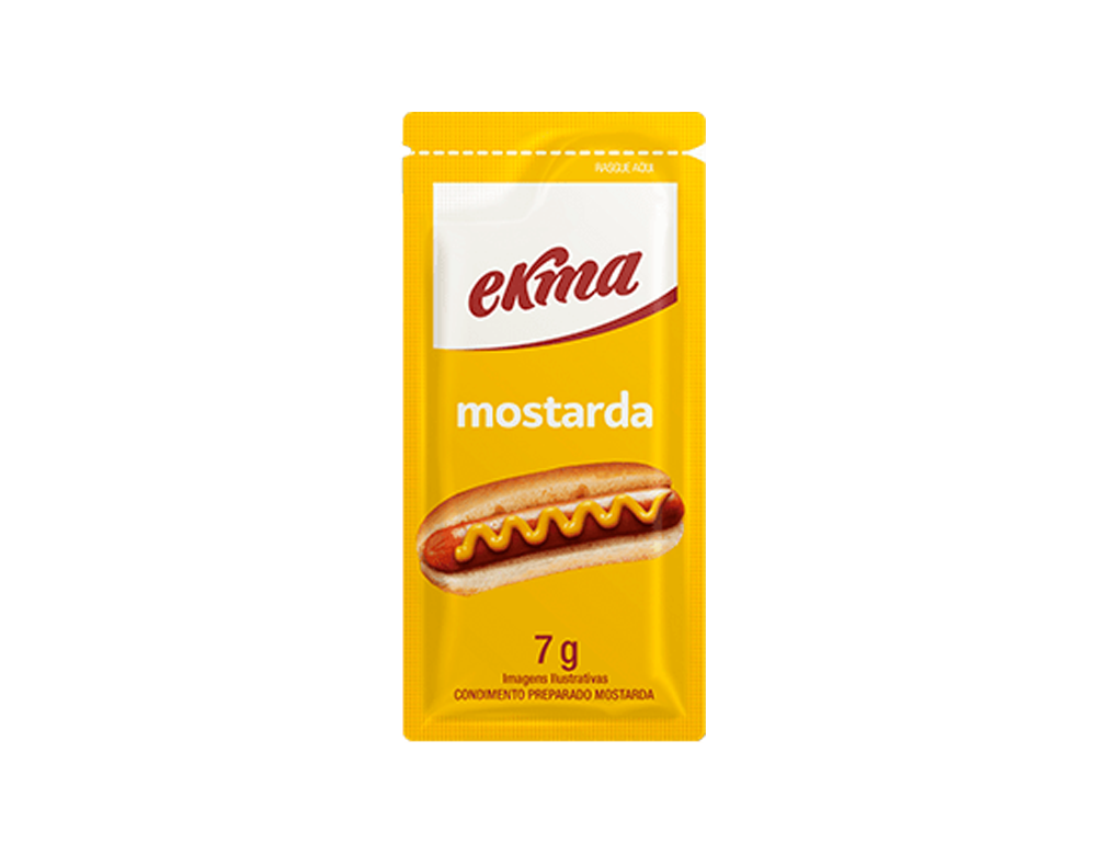 MOSTARDA SACHÊ EKMA 7 G (CX 140 UN)